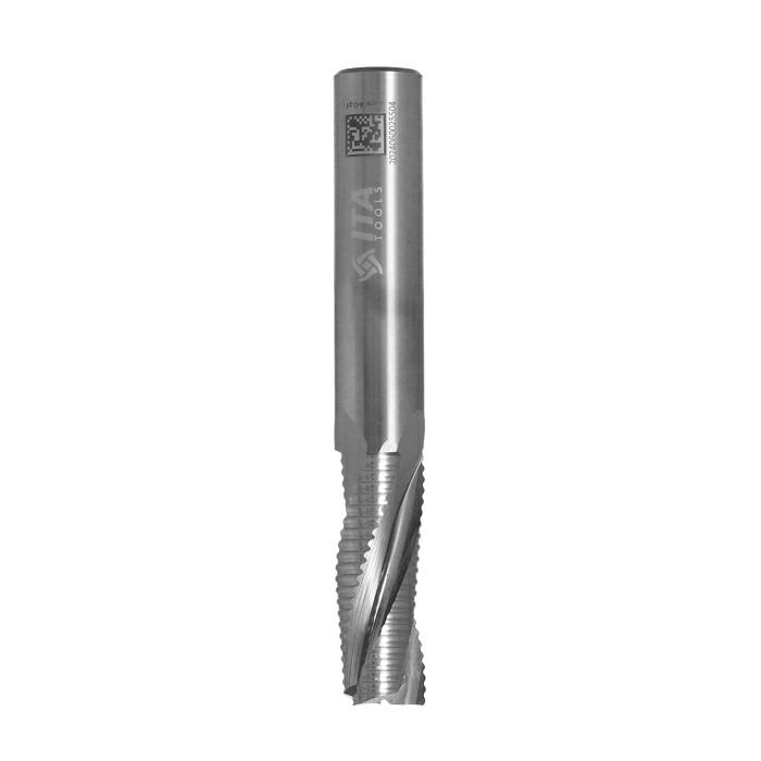 ITA TOOLS frez spiralny do aluminium i tworzyw sztucznych pozytyw Z3 D12 I32 L80 S12 zgrubny
