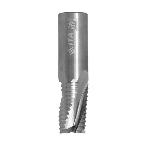 ITA TOOLS frez spiralny do aluminium i tworzyw sztucznych pozytyw Z3 D19,05 I44,46 L88,9 S19 zgrubny