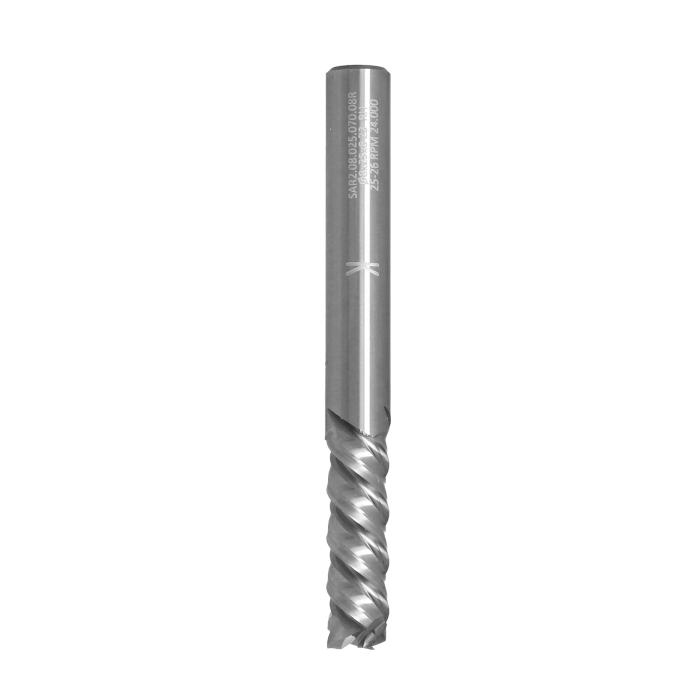 ITA TOOLS frez spiralny do tworzyw sztucznych -/- Z3 D8 I25 L70 S8 wykańczający