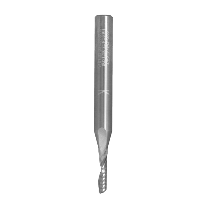 ITA TOOLS frez spiralny do tworzyw sztucznych pozytyw Z1 D3 I12 L60 S6 wykańczający