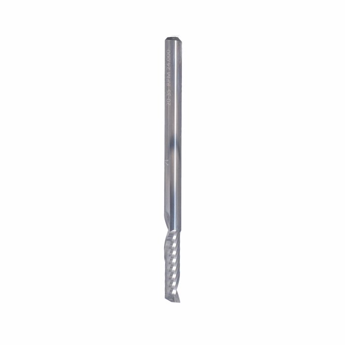ITA TOOLS frez spiralny do tworzyw sztucznych pozytyw Z1 D4 I15 L60 S4 wykańczający