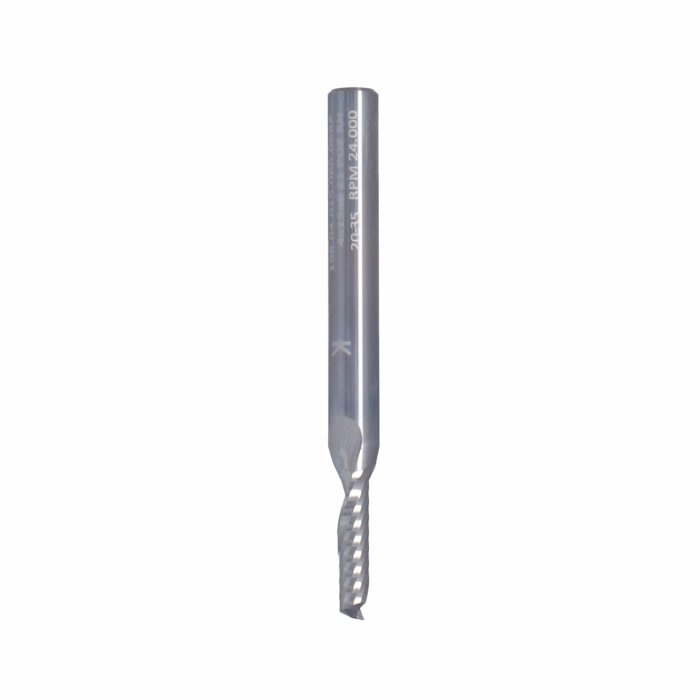 ITA TOOLS frez spiralny do tworzyw sztucznych pozytyw Z1 D4 I15 L60 S6 wykańczający