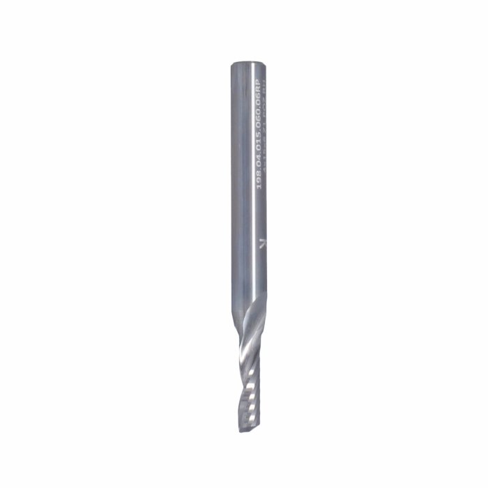 ITA TOOLS frez spiralny do tworzyw sztucznych pozytyw Z1 D4 I15 L60 S6 wykańczający
