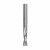 ITA TOOLS frez spiralny do aluminium i tworzyw sztucznych pozytyw Z2 D6,35 I25,4 L63,5 S6,35 wykańczający