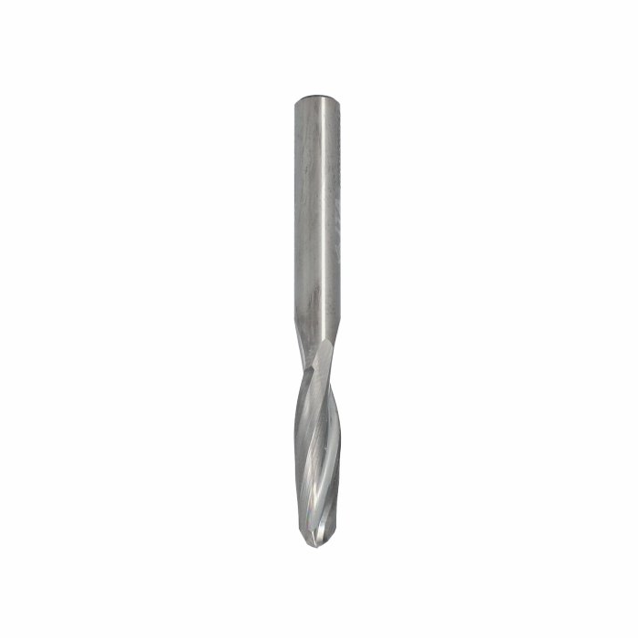 ITA TOOLS frez spiralny kulisty R3 do aluminium i tworzyw sztucznych pozytyw Z2 D6 I22 L60 S6 wykańczający