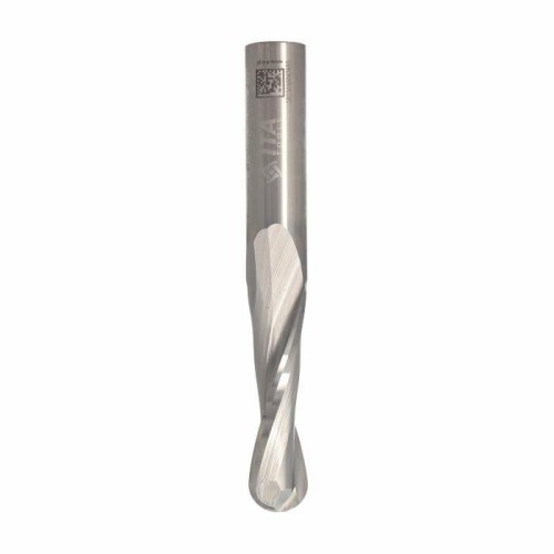 ITA TOOLS frez spiralny kulisty R6 do aluminium i tworzyw sztucznych pozytyw Z2 D12 I42 L90 S12 wykańczający