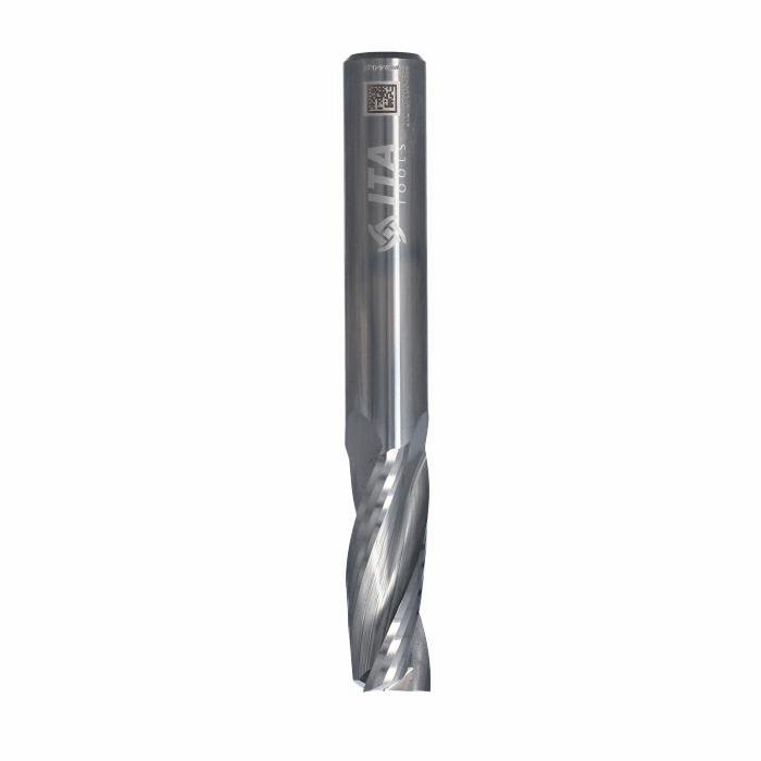 ITA TOOLS frez spiralny do aluminium i tworzyw sztucznych pozytyw Z3 D12 I32 L90 S12 wykańczający