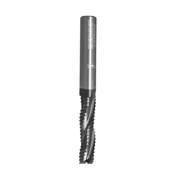 ITA TOOLS frez spiralny do aluminium i tworzyw sztucznych pozytyw Z3 D8 I32 L70 S8 zgrubny