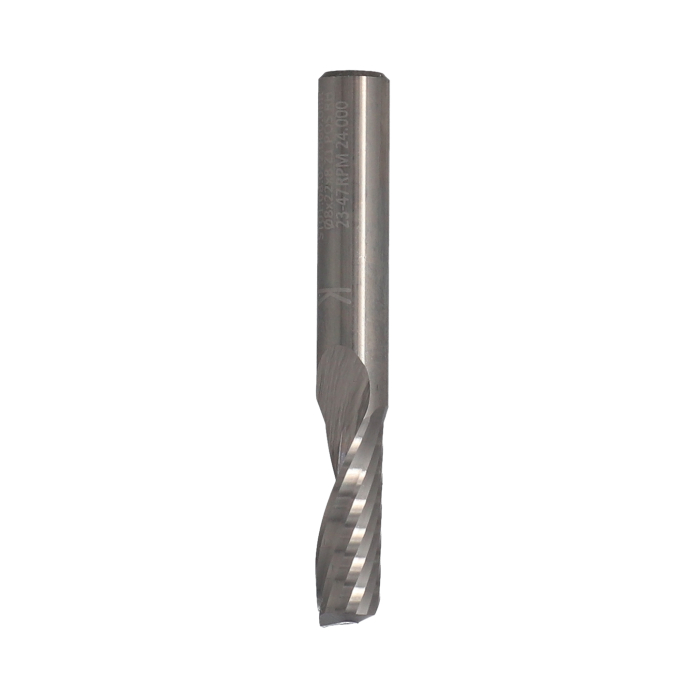 ITA TOOLS frez spiralny do tworzyw sztucznych pozytyw Z1 D8 I22 L60 S8 wykańczający