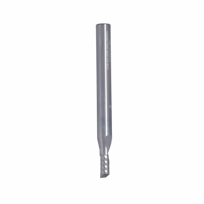 ITA TOOLS frez spiralny do tworzyw sztucznych negatyw Z1 D4 I8 L60 S6 wykańczający