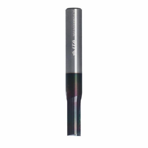 ITA TOOLS frez VHM prosty do HPL Z2 D8 I15 L60 S8 wykańczający powłoka NaDia