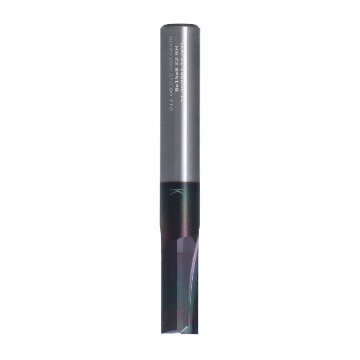 ITA TOOLS frez VHM prosty do HPL Z2 D8 I15 L60 S8 wykańczający powłoka NaDia