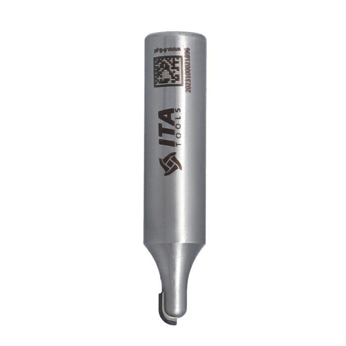 ITA TOOLS frez diamentowy PCD kulisty do czasz i korytek R3 Z1 D6 I6 L55 S12 wykańczający