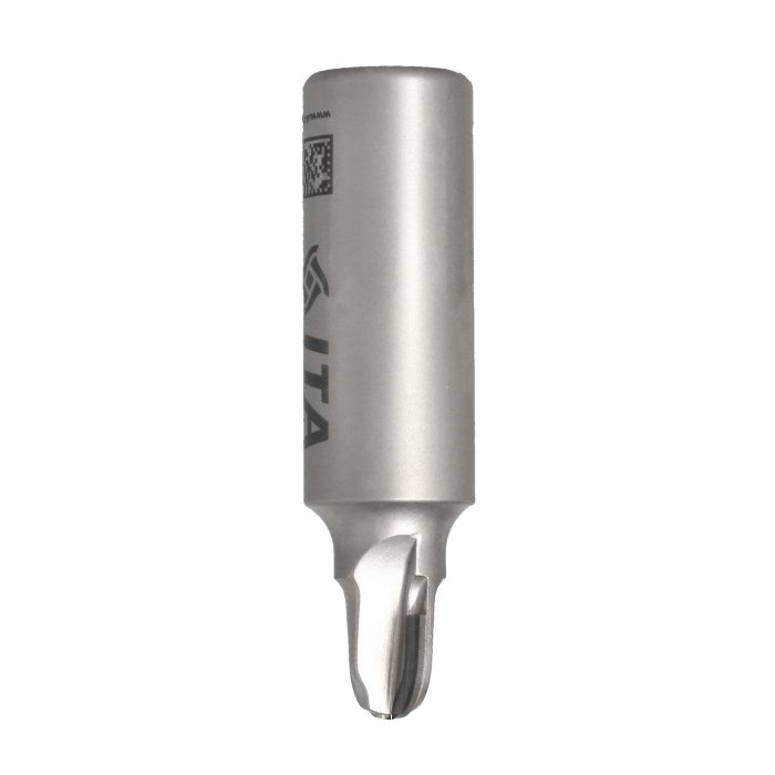 ITA TOOLS frez diamentowy PCD kulisty do czasz i korytek R7 Z2 D14 I12 L75 S20 wykańczający