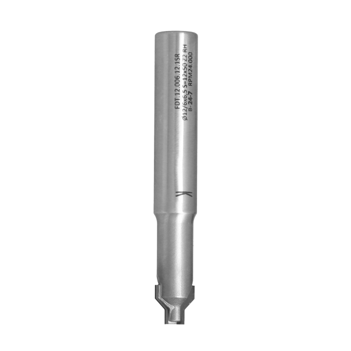 ITA TOOLS frez diamentowy PCD fazujący do płyt kompozytowych A2 A45° Z2 D12 I7 L80 S12 wykańczający