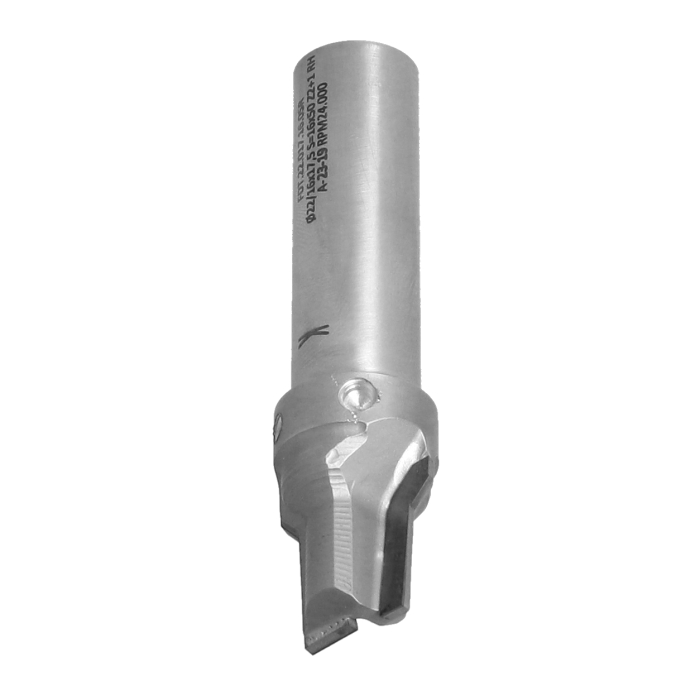 ITA TOOLS frez diamentowy PCD fazujący A45° Z2+1 D22 I14,5 L80 S16 wykańczający