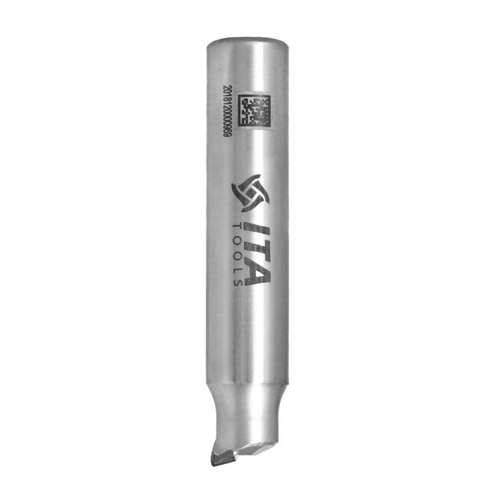 ITA TOOLS frez diamentowy PCD prosty Z1+1 D14 I7 L80 S16