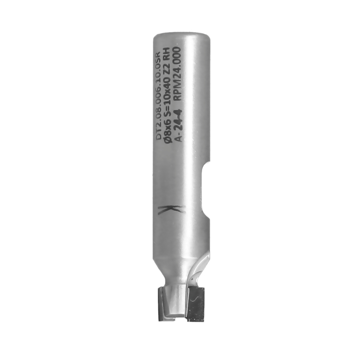 ITA TOOLS frez diamentowy PCD prosty Z2 D8 I6 L50 S10