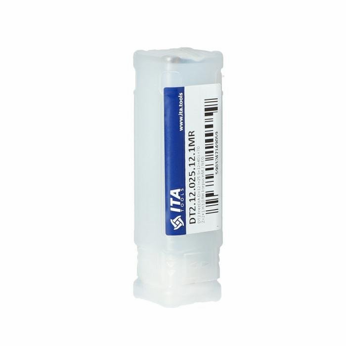 ITA TOOLS frez diamentowy PCD prosty Z2 D12 I25 L75 S12