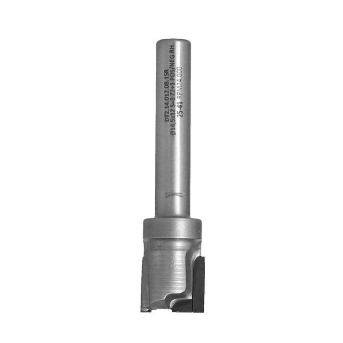 ITA TOOLS frez diamentowy PCD prosty Z2+1 D14,5 I12 L60 S8
