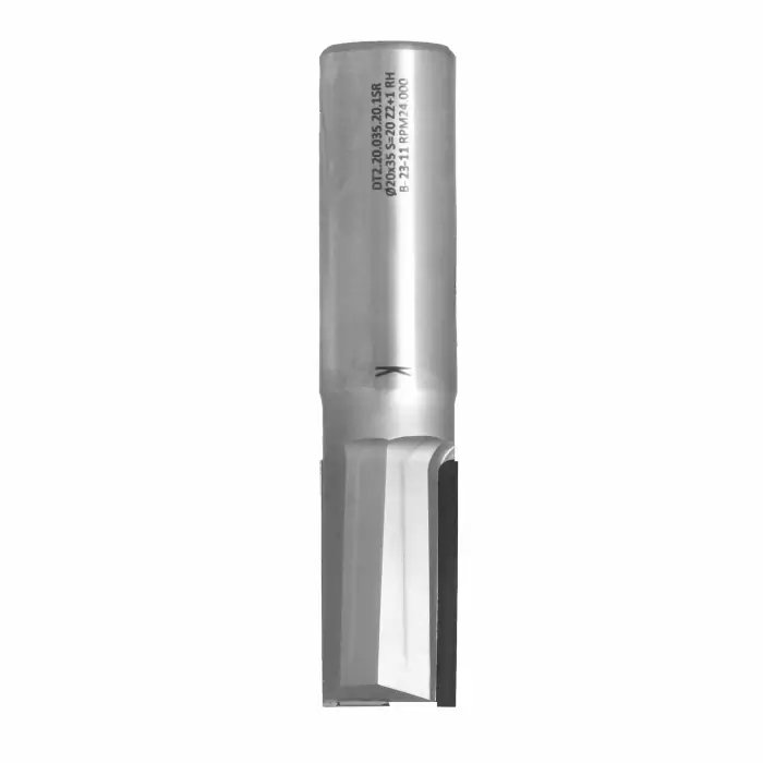 ITA TOOLS frez diamentowy PCD prosty Z2+1 D20 I35 L90 S20
