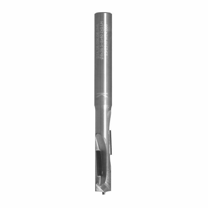 ITA TOOLS frez diamentowy PCD prosty Z1+1 D8 I36 L80 S8