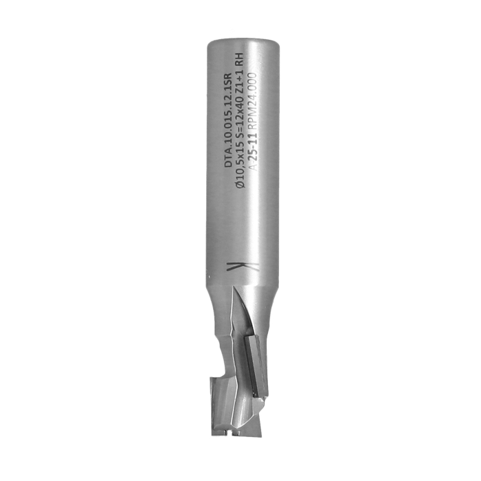 ITA TOOLS frez diamentowy PCD prosty Z1+1 D10,5 I15 L63 S12