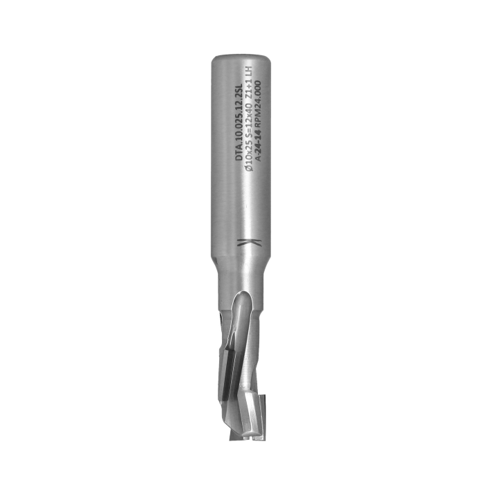 ITA TOOLS frez diamentowy PCD prosty Z1+1 D10 I25 L76 S12