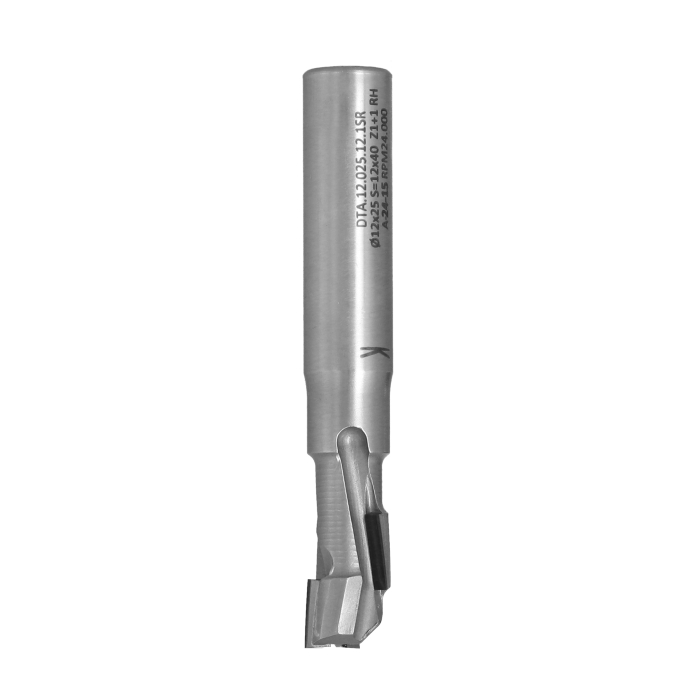 ITA TOOLS frez diamentowy PCD prosty Z1+1 D12 I25 L76 S12