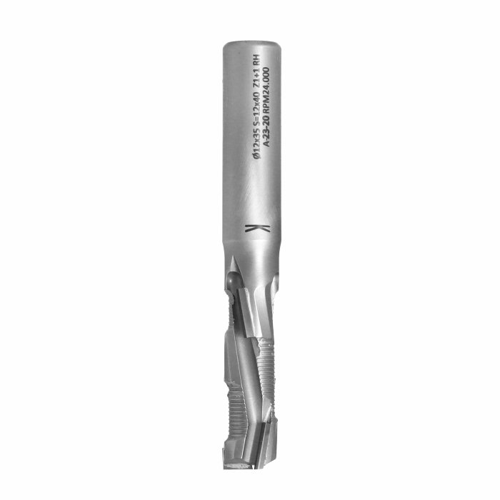 ITA TOOLS frez diamentowy PCD prosty Z1+1 D12 I35 L86 S12