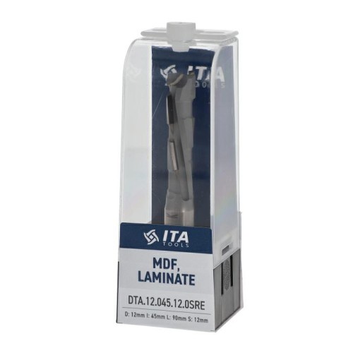 ITA TOOLS frez diamentowy PCD prosty Z1+1 D12 I45 L100 S12