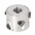 ITA TOOLS DGL.Głowica D60 I32,76/44 d20+2CHZ2+2 (6) a30° H3 LH kołnierz obustronny 0,7mm góra + 2,5 mm dół