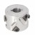 ITA TOOLS DGL.Głowica D60 I32,76/44 d20+2CHZ2+2 (6) a30° H3 RH kołnierz obustronny 0,7 mm góra + 2,5 mm dół