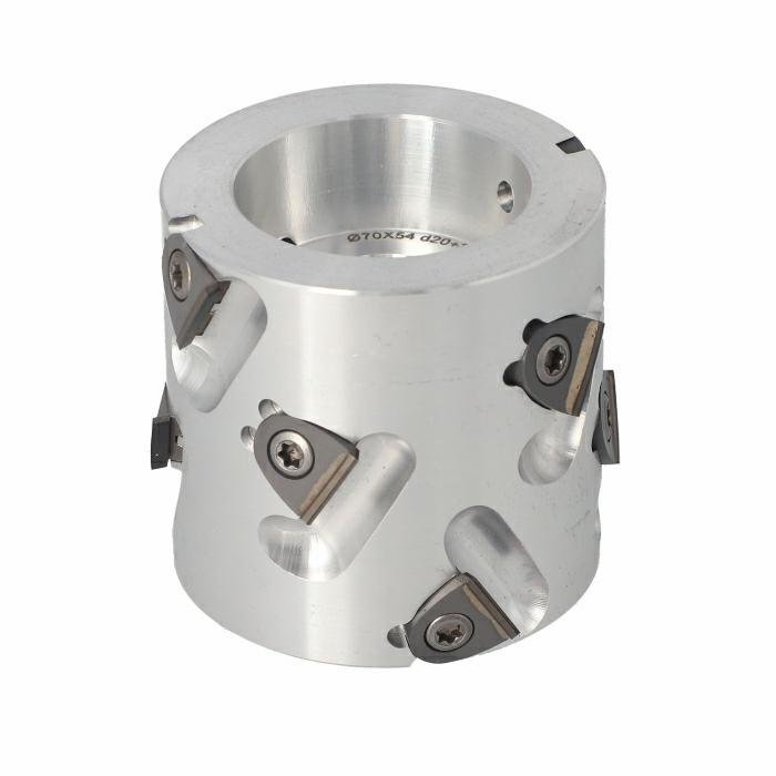 ITA TOOLS DGL Głowica DIA D70 I54 d20+2CH Z2+2 (10) H3,0 LH / podfr.obustronne / pełne płytki pozytyw
