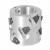 ITA TOOLS DGL Głowica DIA D70 I54 d20+2CH Z2+2 (10) H3,0 RH / podfr.obustronne / pełne płytki pozytyw