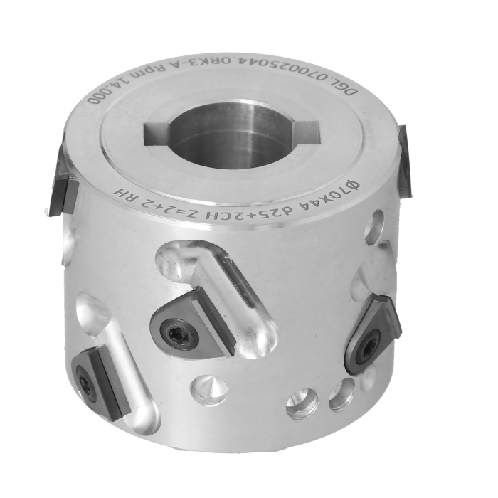 ITA TOOLS DGL.Głowica D70 I43 d25+2CHZ2+2 (8) a30° H3 RH kołnierz górny