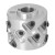 ITA TOOLS DGL.Głowica D80 I47/65 d25+2CHZ3+3 (18) a45° H3 RH bez podfr. / kołnierz