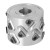 ITA TOOLS DGL.Głowica D80 I47/65 d25+2CHZ3+3 (18) a45° H3 RH bez podfr. / kołnierz