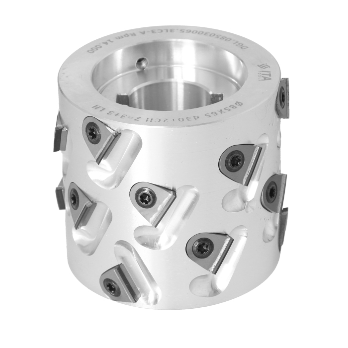 ITA TOOLS DGL Głowica DIA D85 I65 d30+2CH Z3+3 (18) a30° H3 LH podfr.obustronne 10 mm