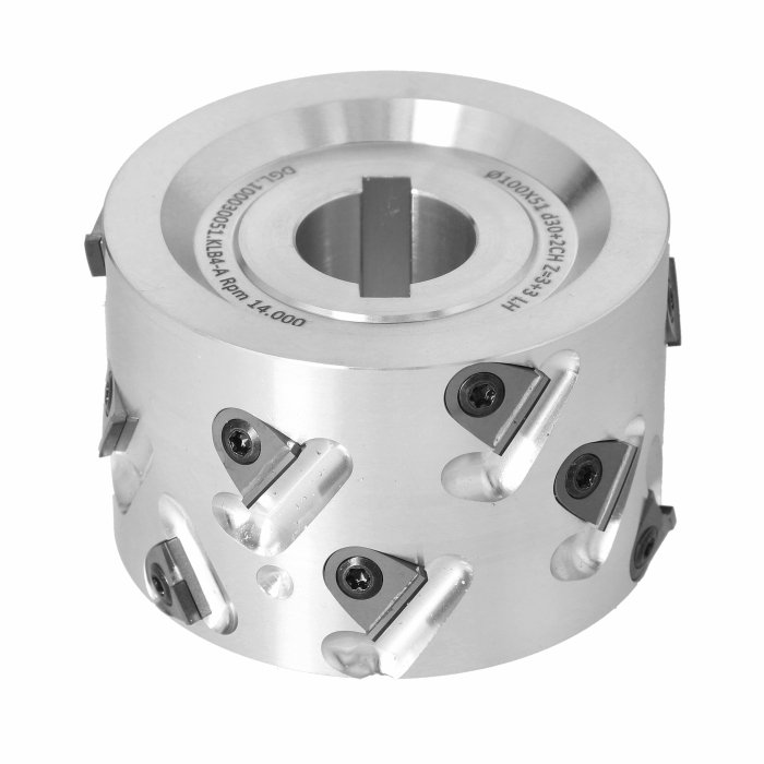 ITA TOOLS DGL.Głowica D100 l51 d30+2CH Z3+3 (15) a30° H3 LH podfr górne 4 mm / kołnierz dolny 4 mm
