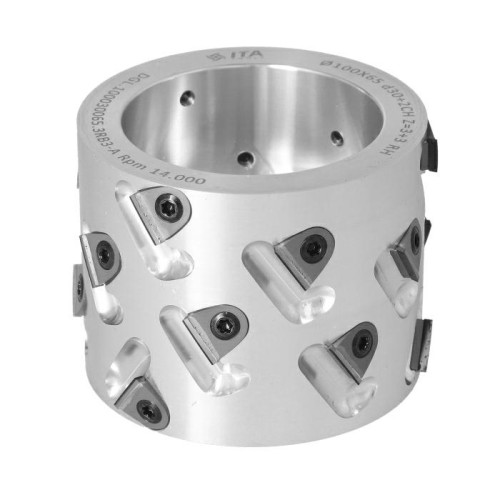 ITA TOOLS Głowica DIA D100 I65 d30+2CH Z3+3 (18) a35° H3 RH podfr. górne