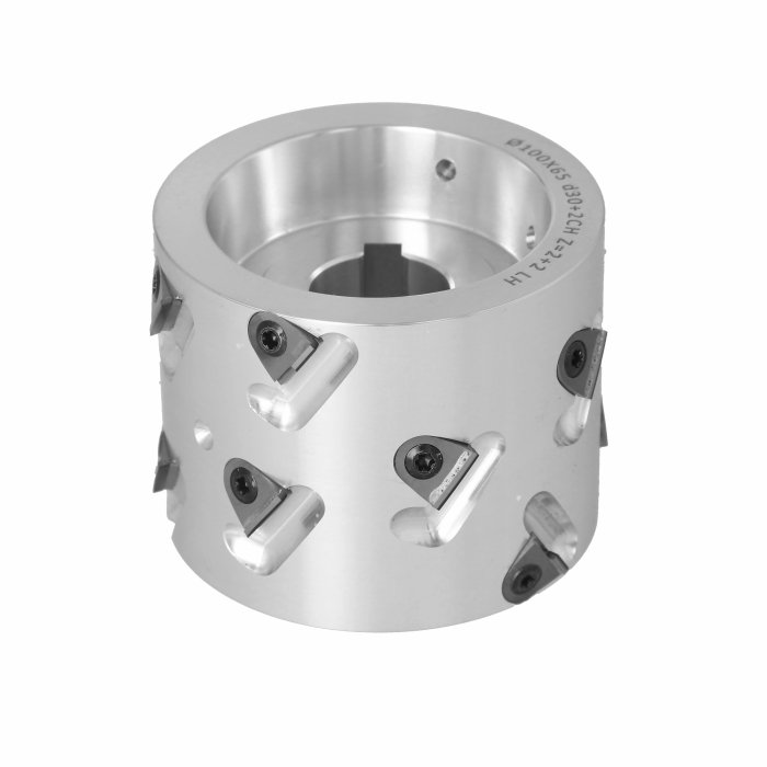 ITA TOOLS Głowica DIA D100 I65 d30+2CH Z2+2 (14) a35° H3 LH podfr. górne / kołnierz dolny / SCM