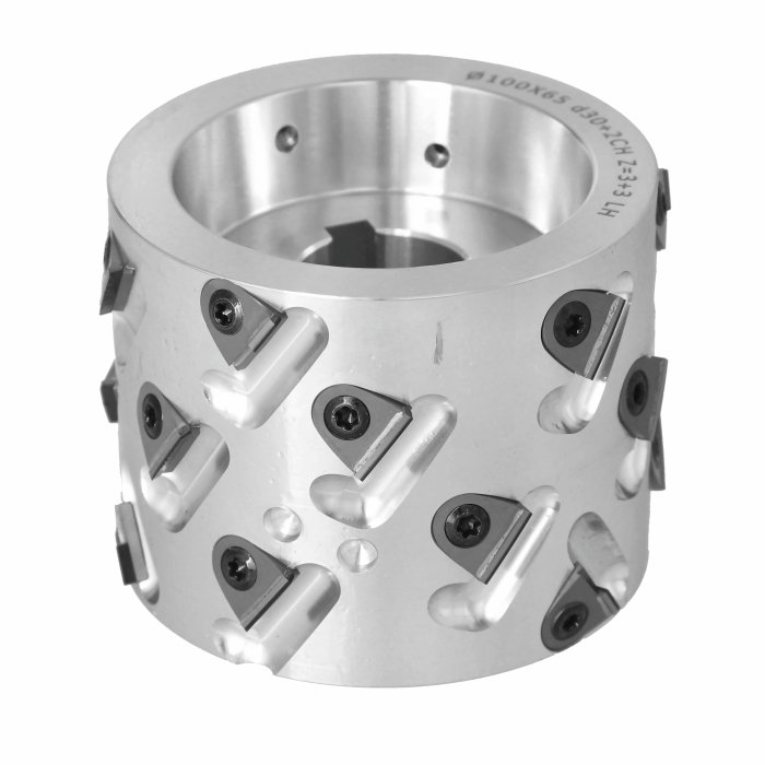 ITA TOOLS Głowica DIA D100 I65 d30+2CH Z3+3 (18) a35° H3 LH podfr. górne / kołnierz dolny / SCM