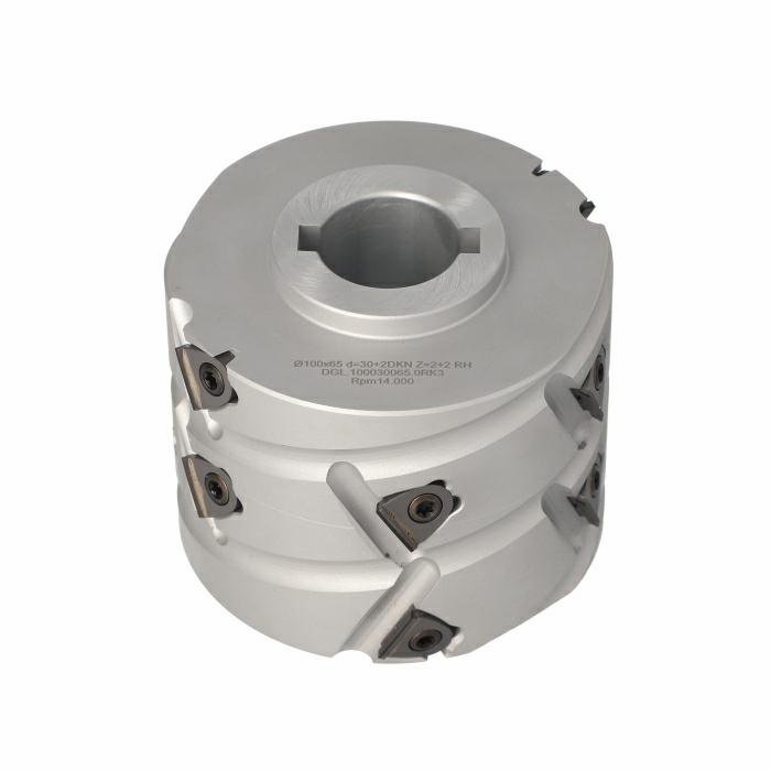 ITA TOOLS Głowica DIA D100 I65/81 d30+2CH Z2+2 (14) a35° H3 RH kołnierz górny