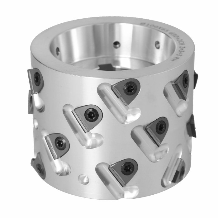ITA TOOLS Głowica DIA D100 I65 d30+2CH Z3+3 (18) a35° H3 RH podfr. górne / kołnierz dolny / SCM