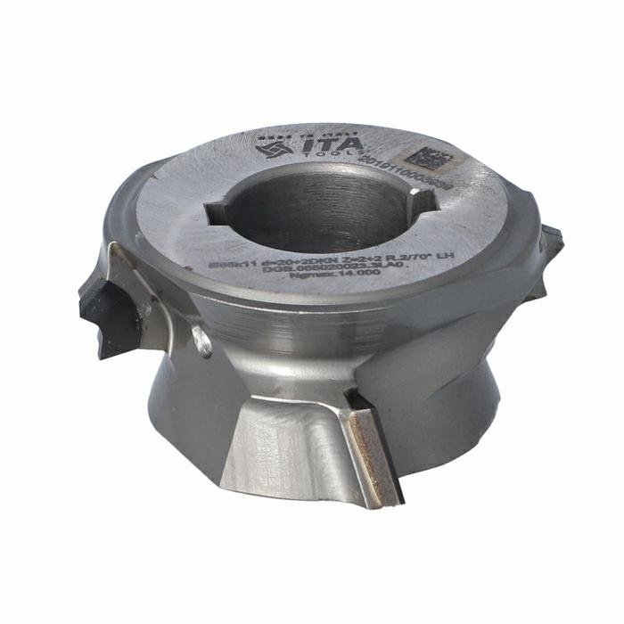 ITA TOOLS DGB.Głowica D55/50 I12/23,6 F20+2CHZ2+2 H3,0 R2/k70° LH