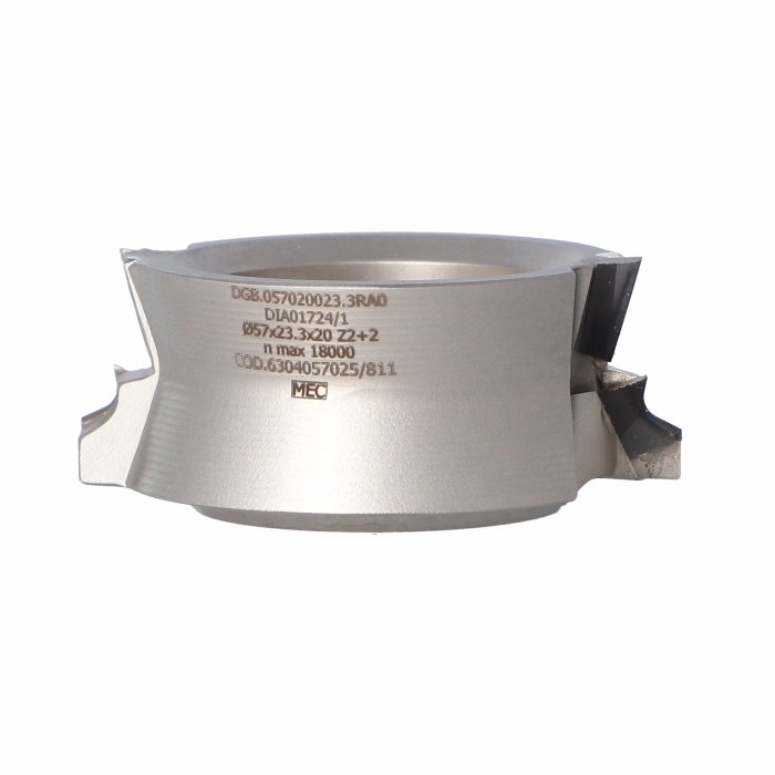 ITA TOOLS DGB.Głowica D57/50 I12/23,3 F20+2CHZ2+2 H3,0 R2 RH Holz-her 1826