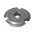 ITA TOOLS DGB.Frez PCD D58,7/50 I8,5 F16+2CH Z3 H3,0 R1,3 LH Holz-Her