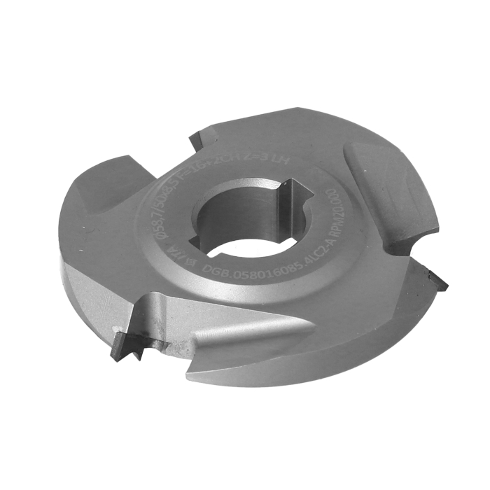 ITA TOOLS DGB.Frez PCD D58,7/50 I8,5 F16+2CH Z3 H3,0 R1,3 LH Holz-Her