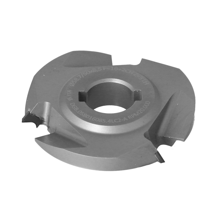 ITA TOOLS DGB.Frez PCD D58,7/50 I8,5 F16+2CH Z3 H3,0 R1,3 LH Holz-Her